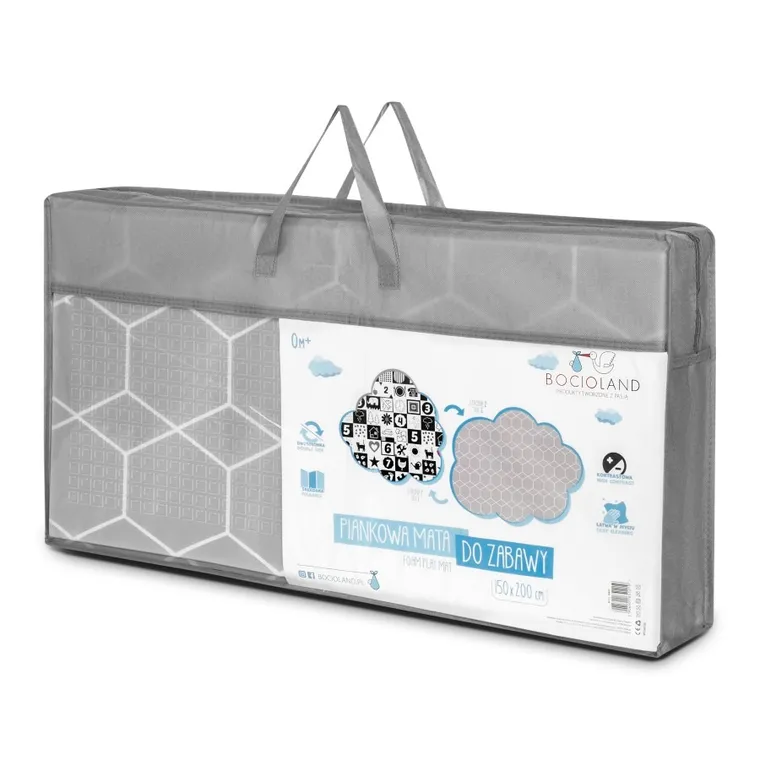 Bocioland, model fagure de miere, covoras pliabil din spuma, 150-200 cm