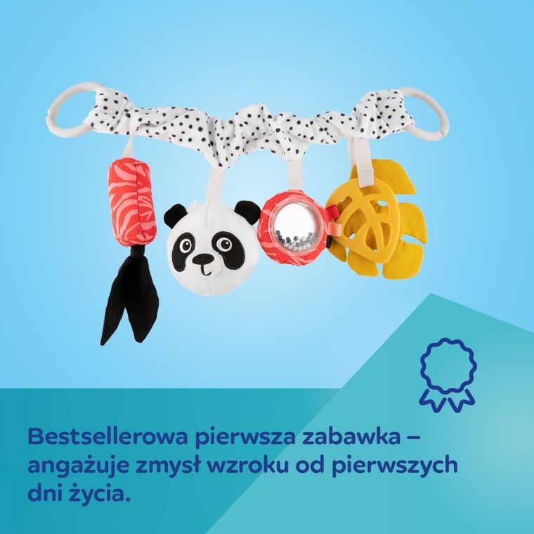 Canpol babies, BabiesBoo, jucarie senzoriala cu agatatoare pentru carucior