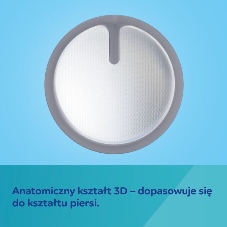 Canpol babies, tampoane pentru san 3D, negru, 60 buc.