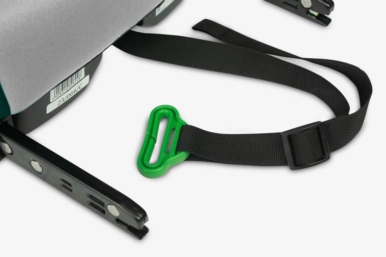 Caretero, Puma i-Size, inaltator auto, gri, 125-150 cm