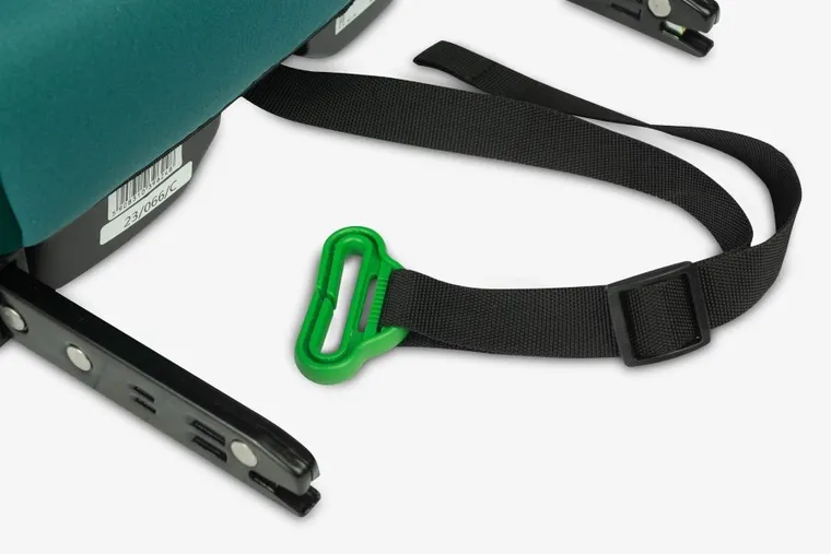 Caretero, Puma i-Size, inaltator auto, smarald, 125-150 cm