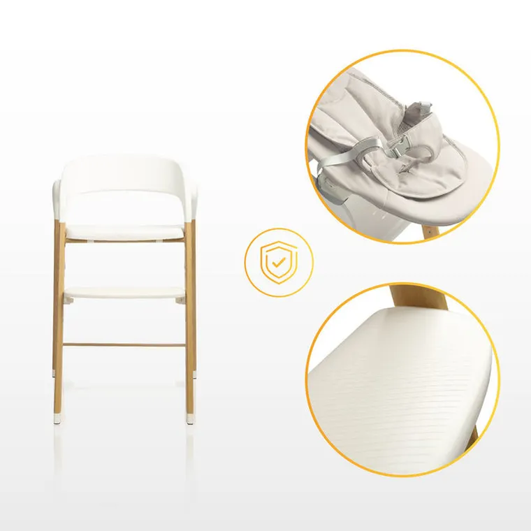 Caretero, Triplo, scaun de masa, 3in1, grey