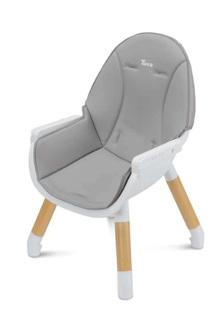Caretero, Tuva, scaun de masa, 2in1, gri