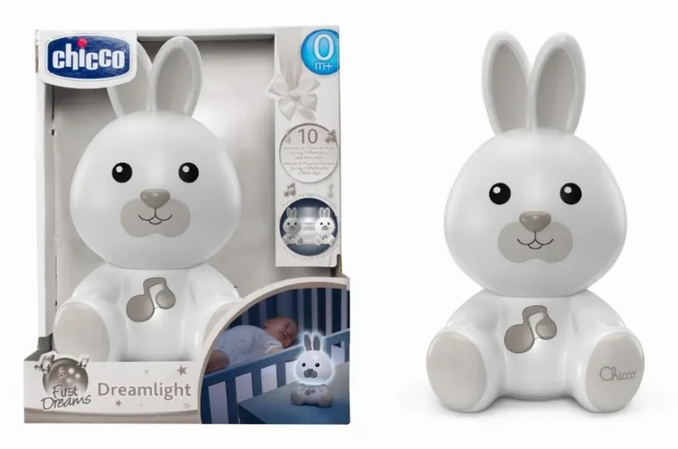 Chicco, First Dreams, lampa de noapte, Iepuras