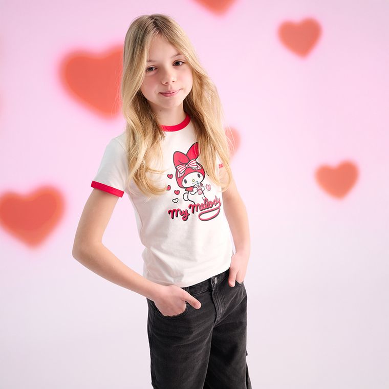 Cool Club, Blugi pentru fete, cargo wide, negru