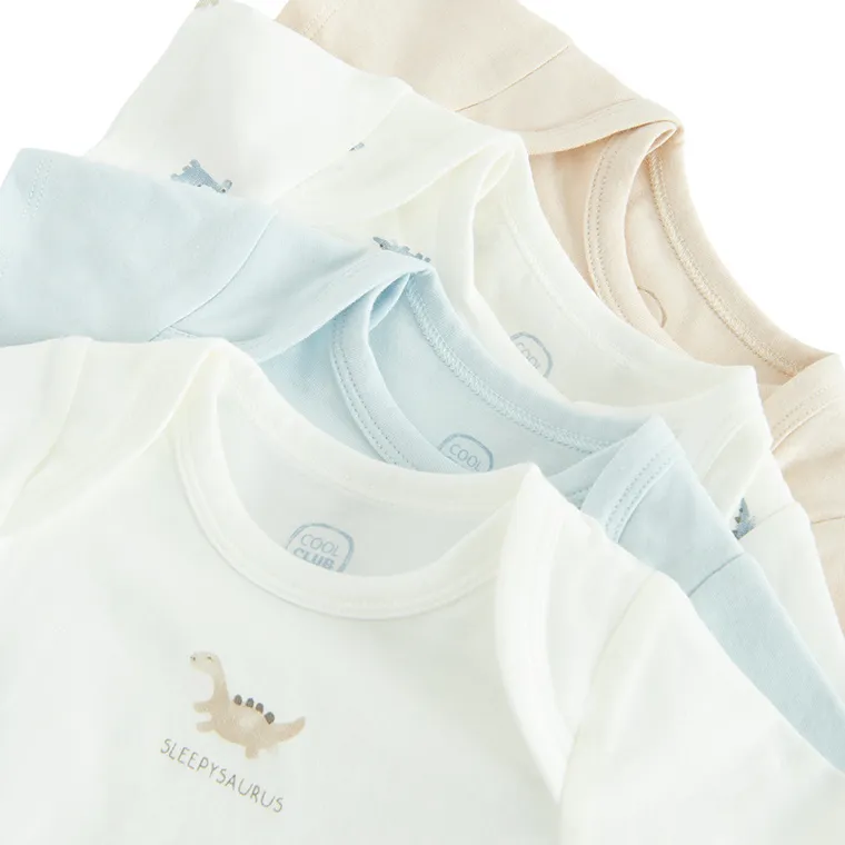 Cool Club, Body cu maneca scurta pentru baieti, mix, set, 4 buc.