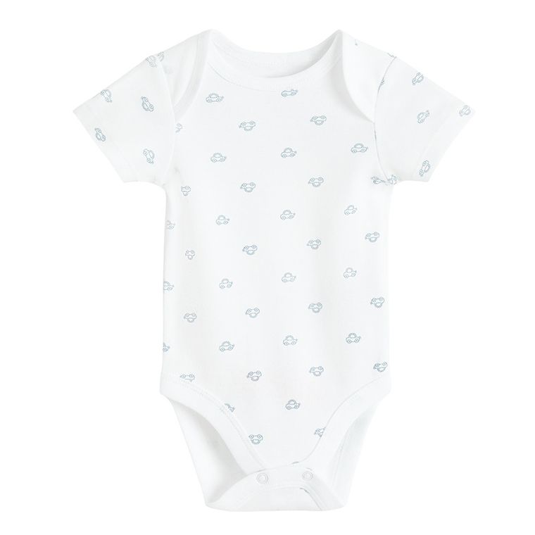 Cool Club, Body cu maneca scurta pentru baieti, mix, set, 7 buc.