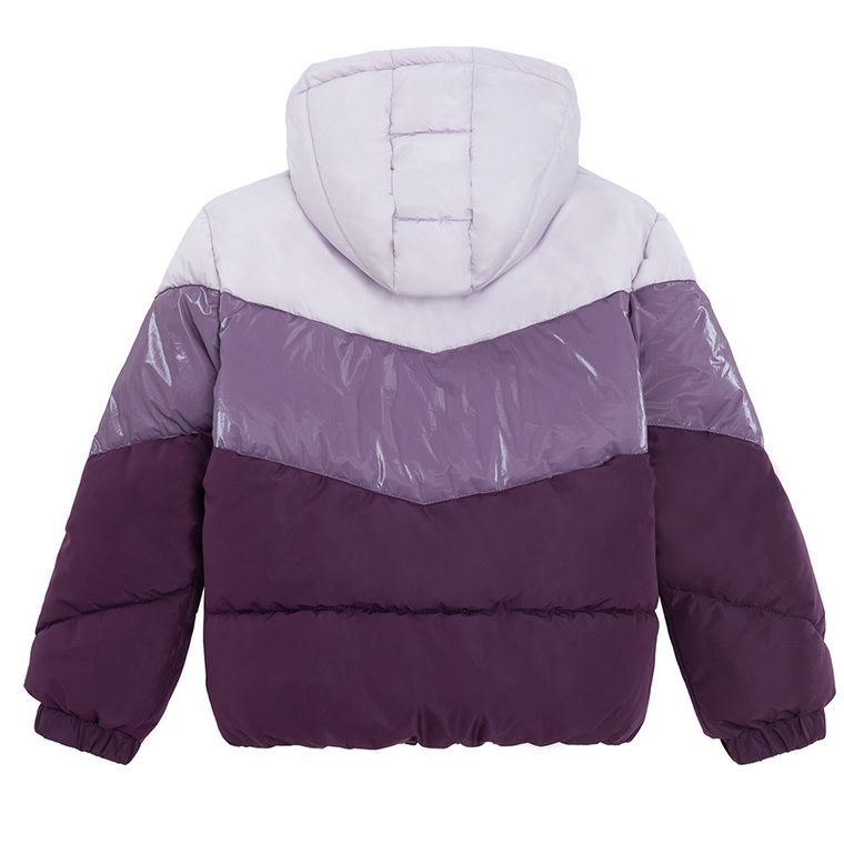 Cool Club, Geaca cu gluga pentru fete, calduroasa, violet