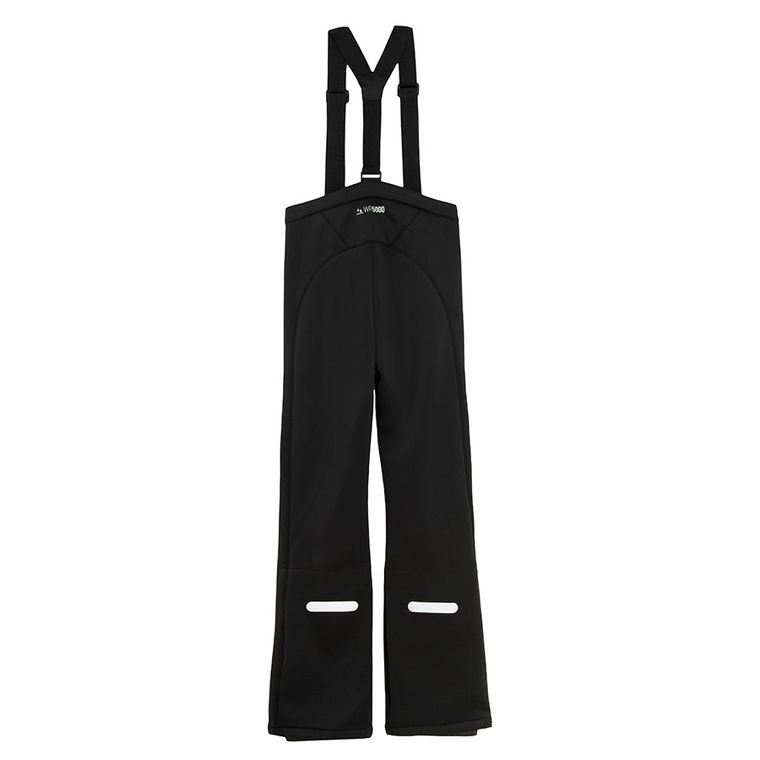 Cool Club, Pantaloni de schi impermeabil softshell pentru fete, negru