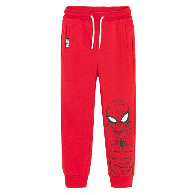 Cool Club, Pantaloni trening pentru baieti, mix, imprimeu Spider-Man, set, 2 buc.