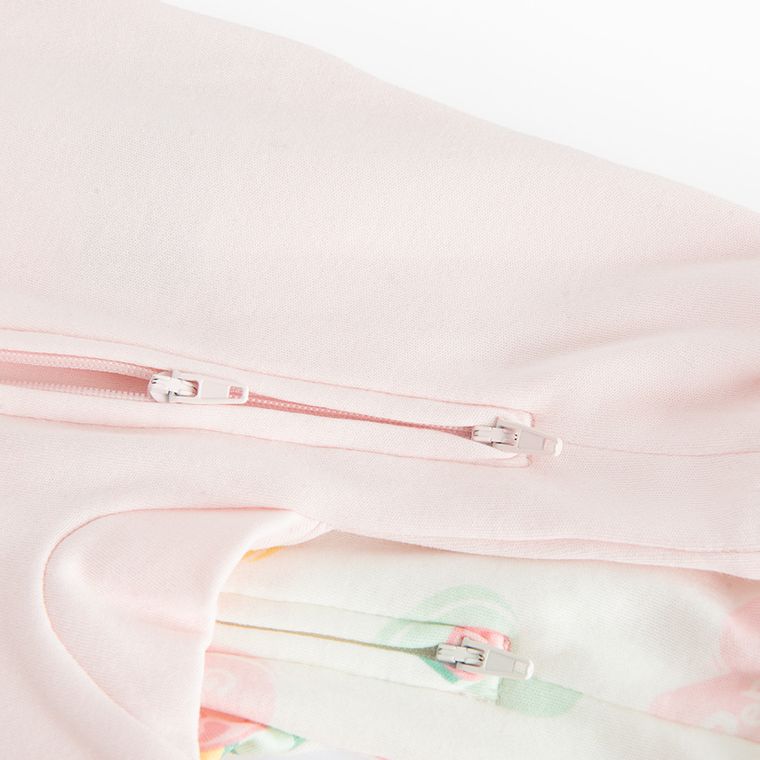 Cool Club, Pijama tip salopeta pentru fete, mix, imprimeu Peppa Pig, set, 2 buc.