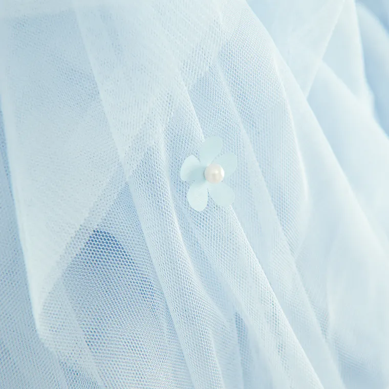 Cool Club, Rochie cu maneca scurta pentru fete, albastru