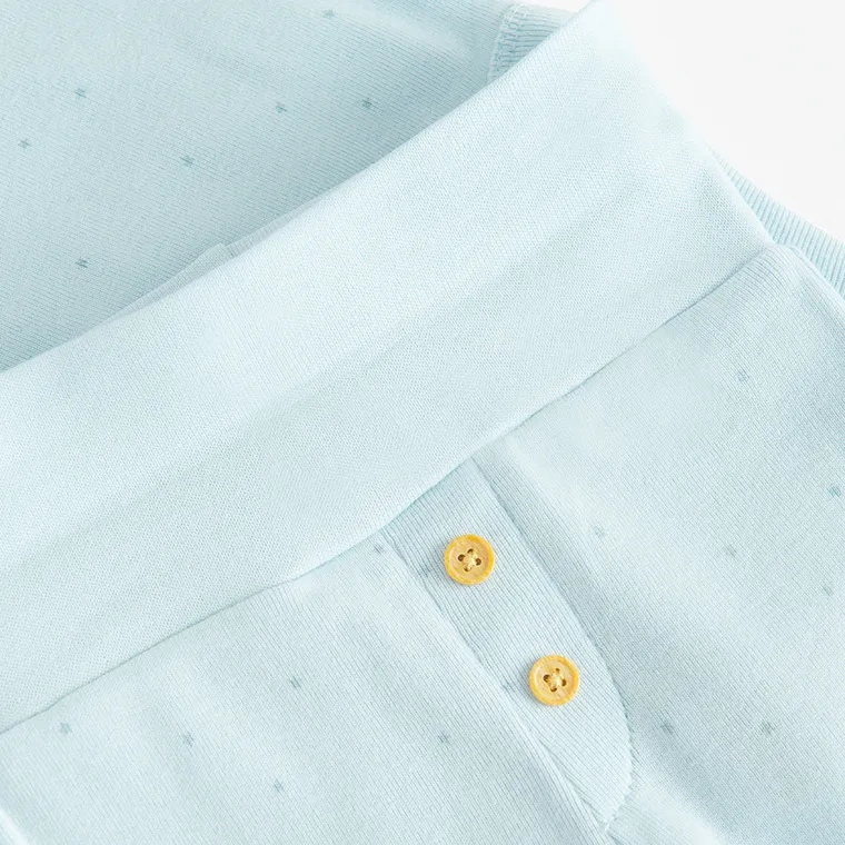 Cool Club, Set pentru baieti, Body cu maneca lunga, Pantaloni fara botosei, albastru