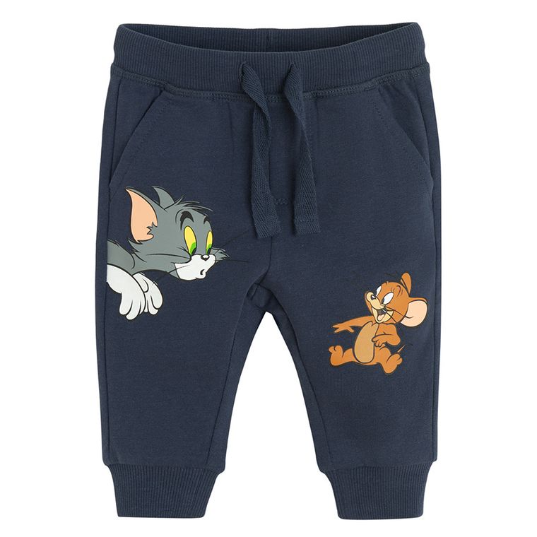 Cool Club, Set pentru baieti, Tricou, Bluza cu fermoar, Pantaloni trening, mix, imprimeu Tom & Jerry