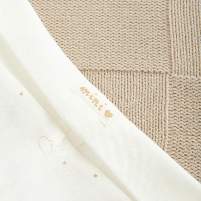 Cool Club, Set pentru bebelusi, Body cu maneca lunga, Pantaloni, alb