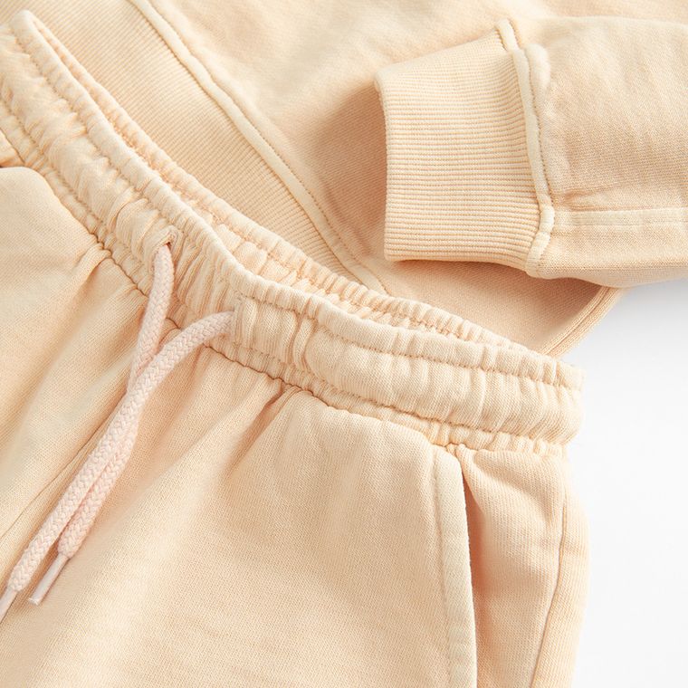 Cool Club, Set pentru fete, Bluza, Pantaloni scurti, portocaliu