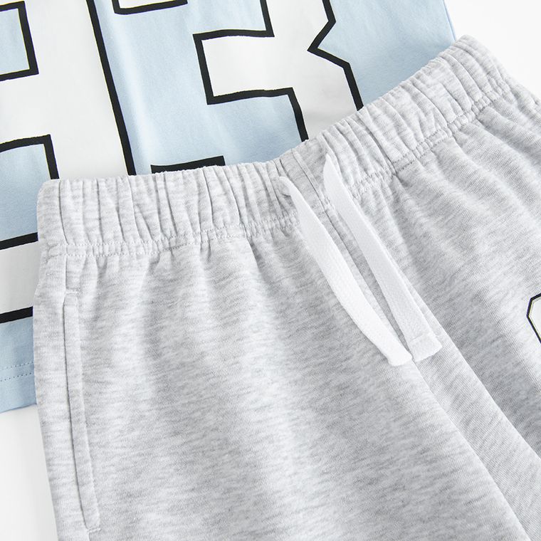 Cool Club, Set pentru fete, Tricou, crop top, Pantaloni scurti, mix