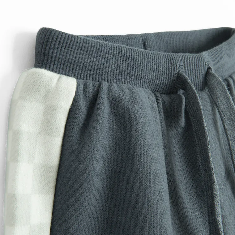 Cool Club, Trening pentru baieti, alb-albastru, imprimeu Cars