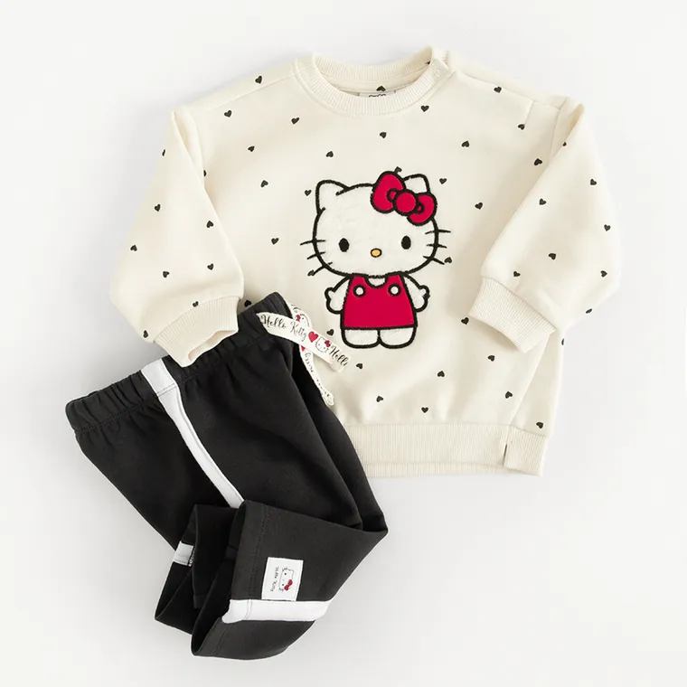 Cool Club, Trening pentru fete, calduros, mix, imprimeu Hello Kitty