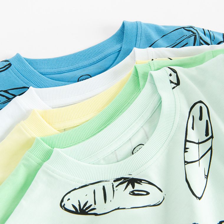 Cool Club, Tricou pentru baieti, mix, set, 5 buc.