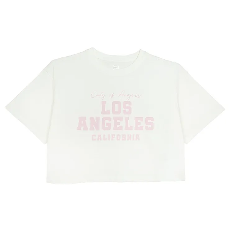 Cool Club, Tricou pentru fete, crop top, mix, set, 5 buc.