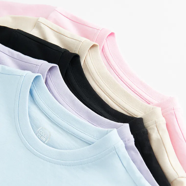 Cool Club, Tricou pentru fete, mix, set, 5 buc.
