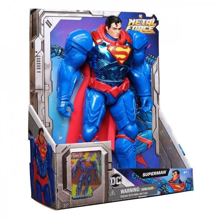 DC Comics, Metal Force, Superman, figurina, 30 cm