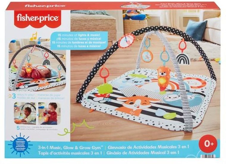 Fisher-Price, Creste impreuna cu mine 3 in 1, saltea educativa