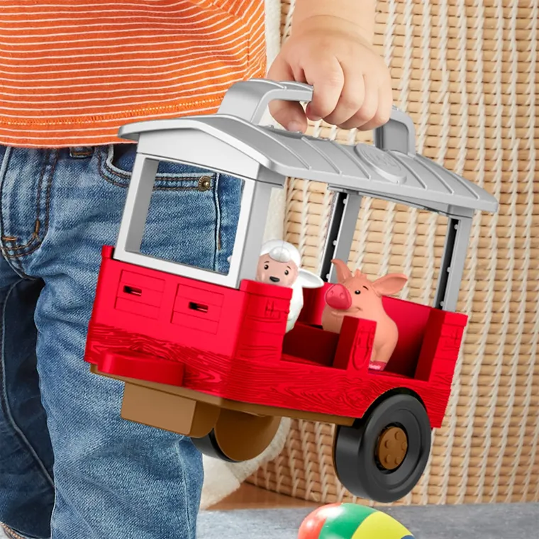Fisher-Price, Little People, Tractor, set de joaca