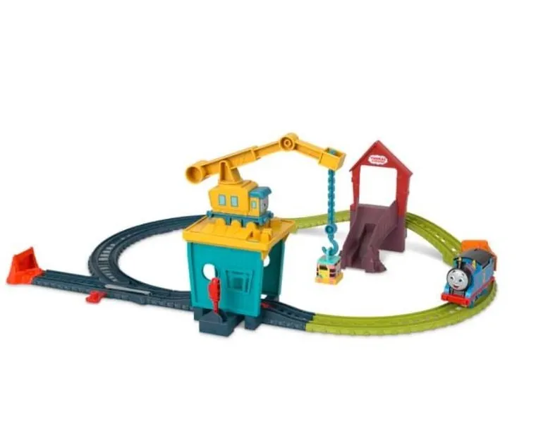 Fisher-Price, Thomas & Friends, Fix'em Up Friends, set de joaca cu locomotiva