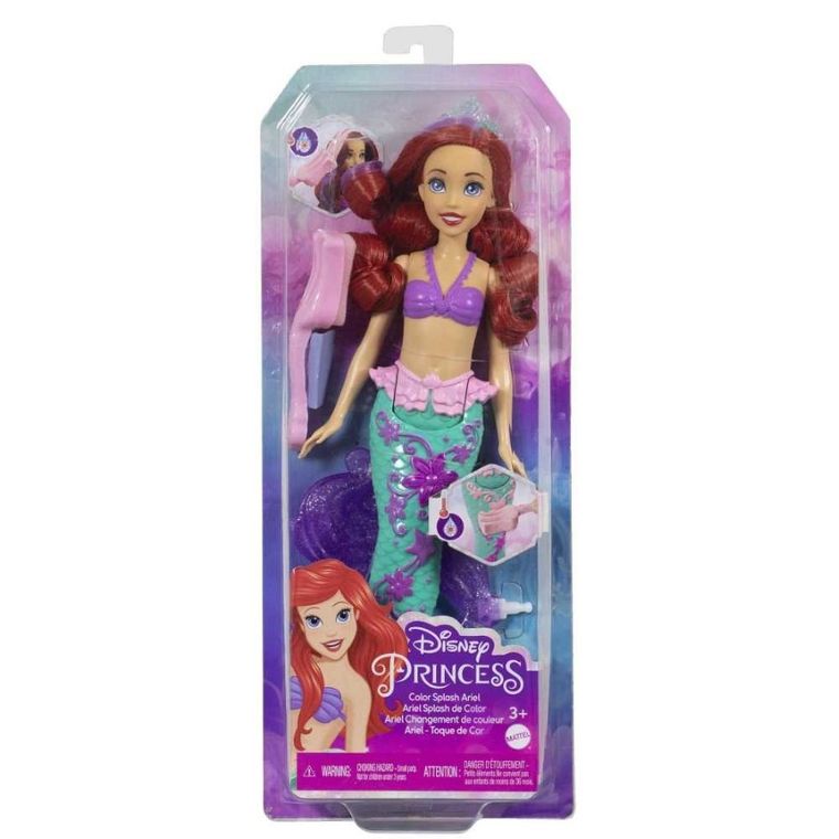 Frozen, Ariel, papusa cu schimbare de culoare