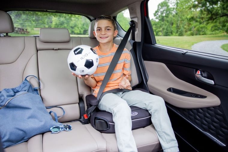 Graco, Booster Deluxe, I-size, scaun auto, 135-150 cm, Midnight