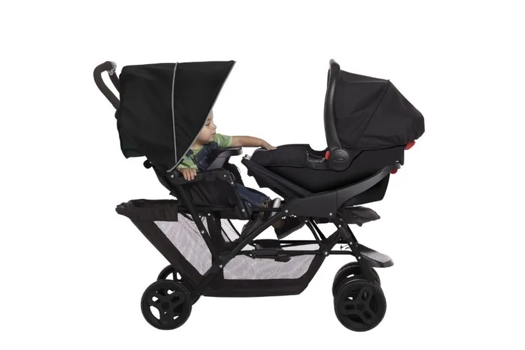 Graco, Stadium Duo, carucior sport dublu, Black Grey
