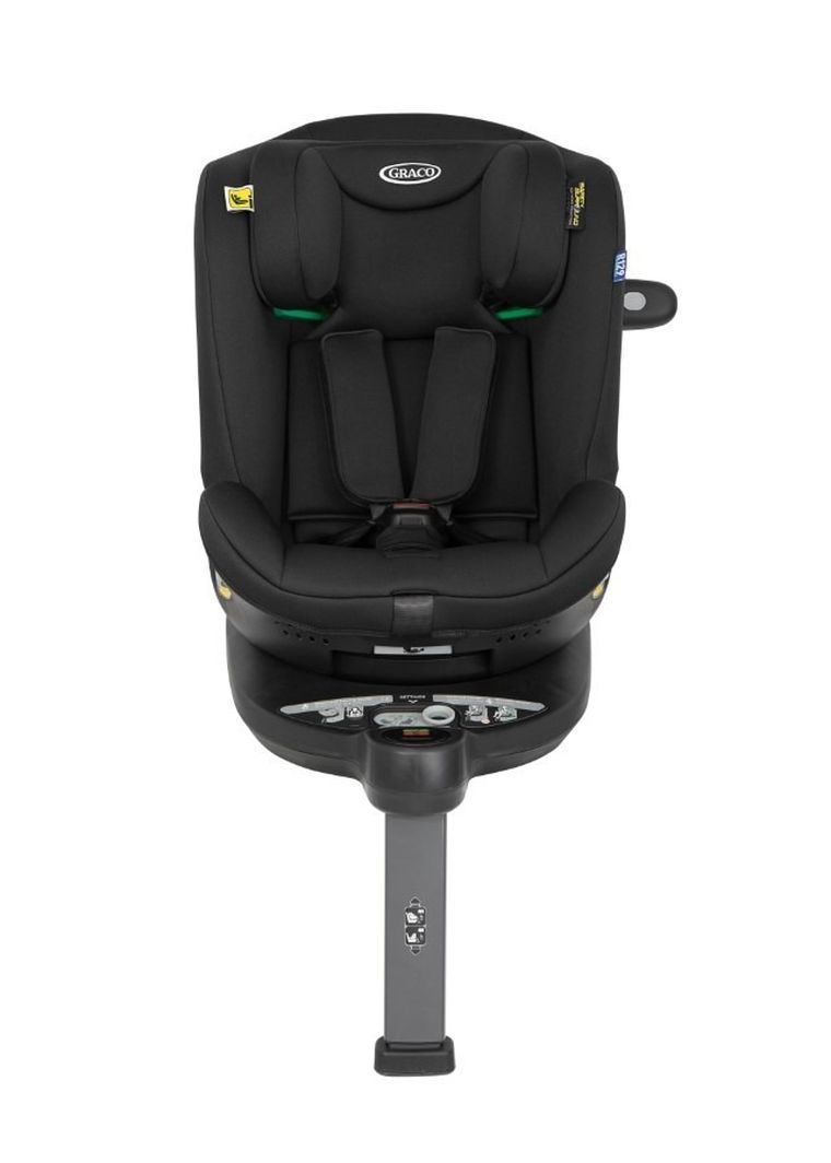 Graco, Turn2Me Grow, I-Size, scaun auto, rotativ 360°, Midnight, 40-105 cm