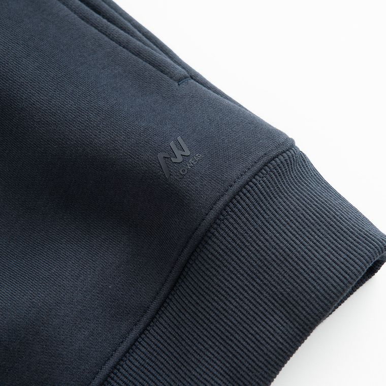 Hanorac basic bleumarin cu croiala oversize NOWEAR
