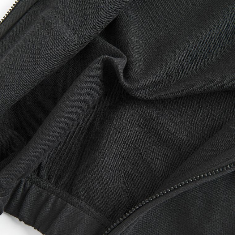 Hanorac oversize cu fermoar NOWEAR