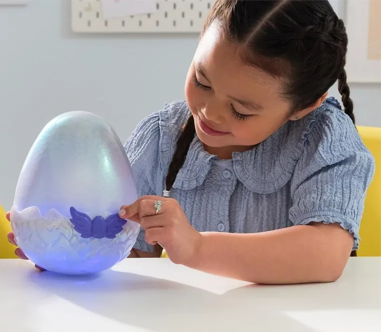 Hatchimals, Mystery Hatch, Draggle, jucarie de plus interactiva