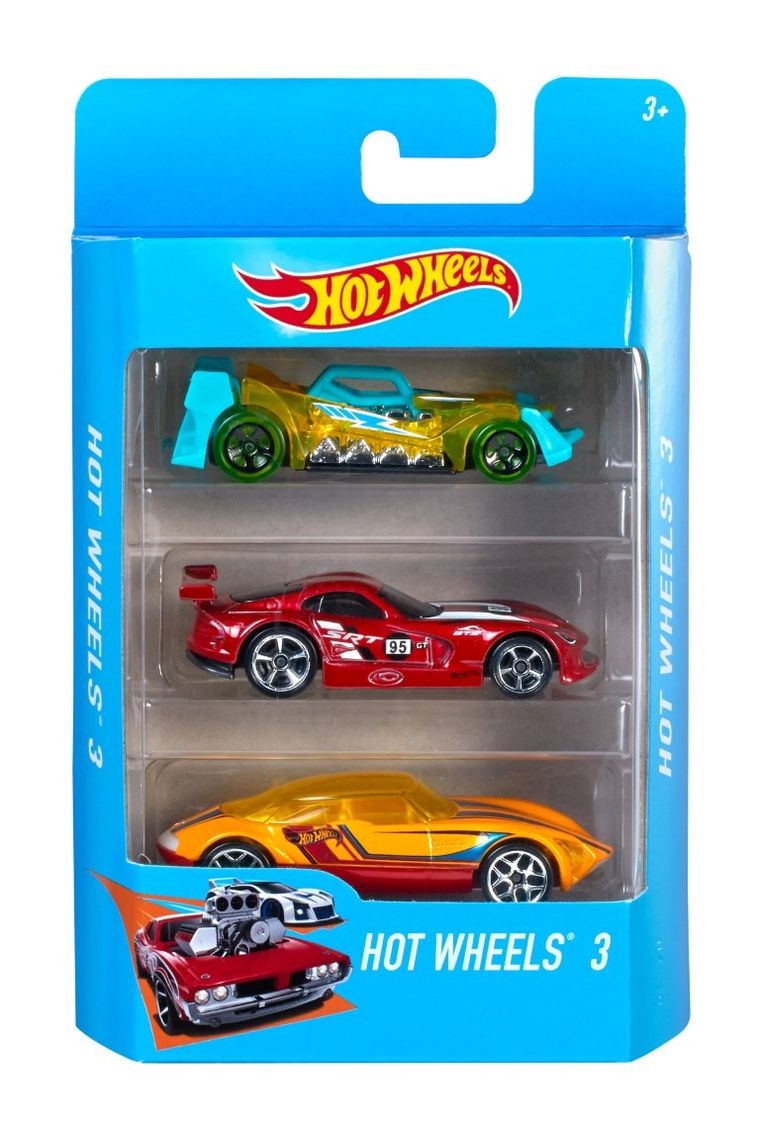 Hot Wheels City, Super Twist Tire Shop + set de 3 masini GRATUIT, set promotional