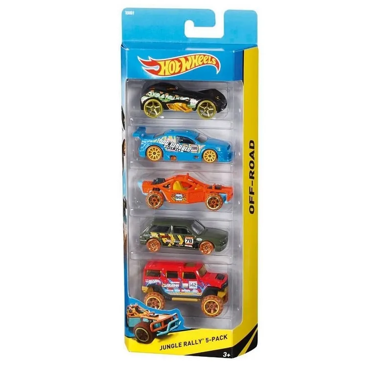 Hot Wheels, Mega Garage + set de 5 masini gratuit, set promotional