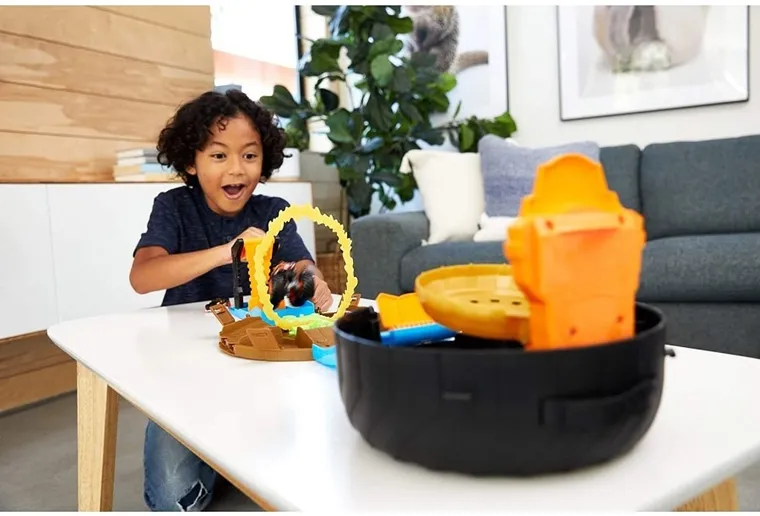 Hot Wheels, Monster Trucks, Stunt Tire, set de joaca