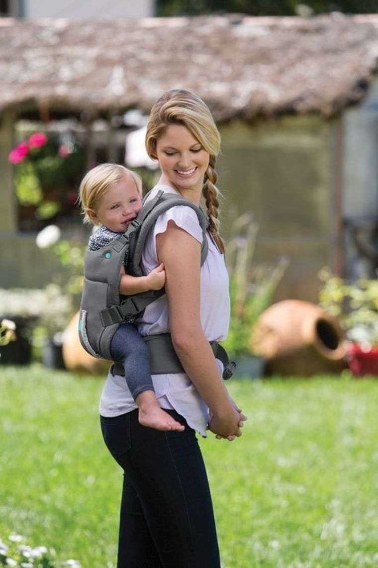 Infantino, marsupiu port-bebe ergonomic cu gluga