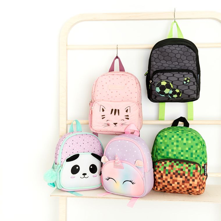 Kayokki, Game, ghiozdan pentru prescolari, verde-maro