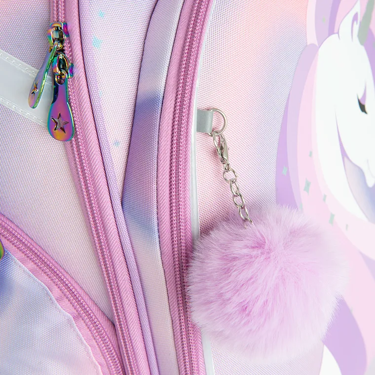 Kayokki, ghiozdan, 1 compartiment, unicorn, violet