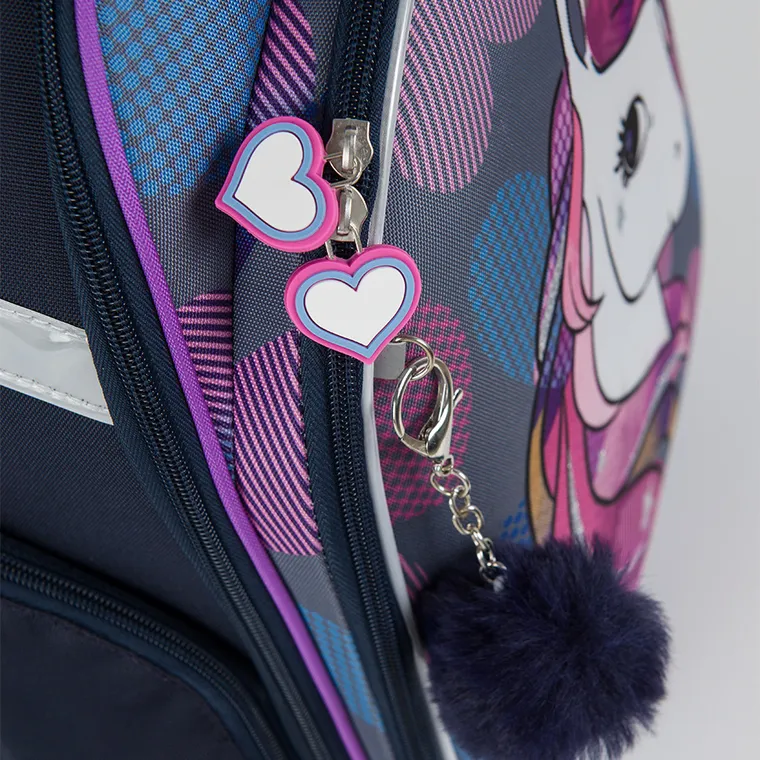 Kayokki, rucsac pentru scoala cu 1 compartiment, Unicorn