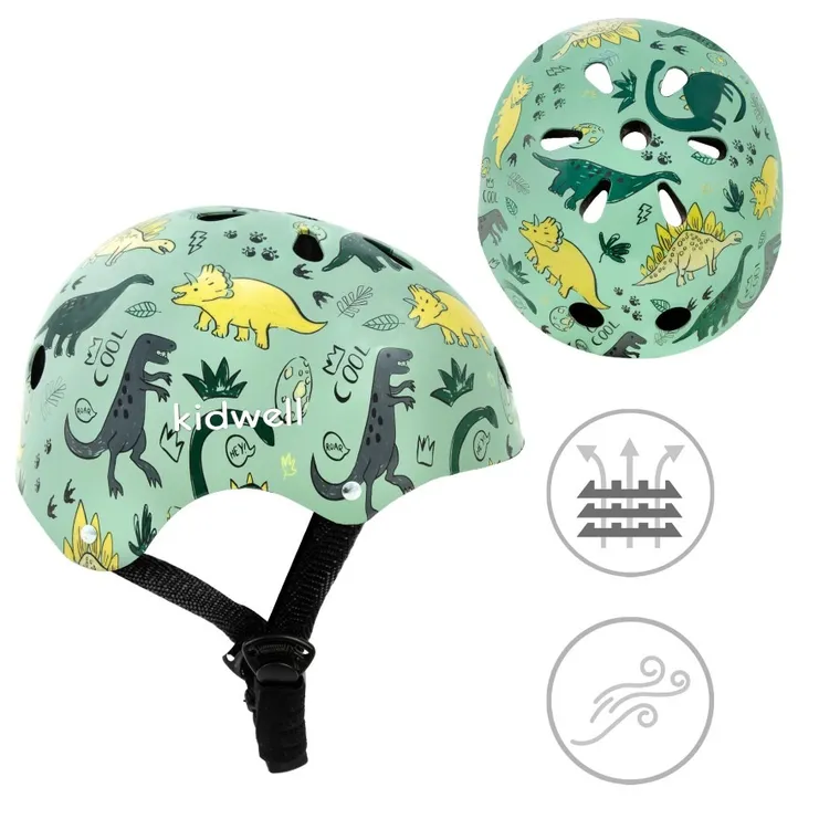 Kidwell, Orix Plus, casca de protectie, Dinosaur, marime M
