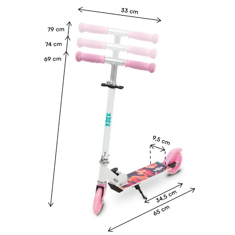 Kidwell, Skipo Floral, trotineta pliabila