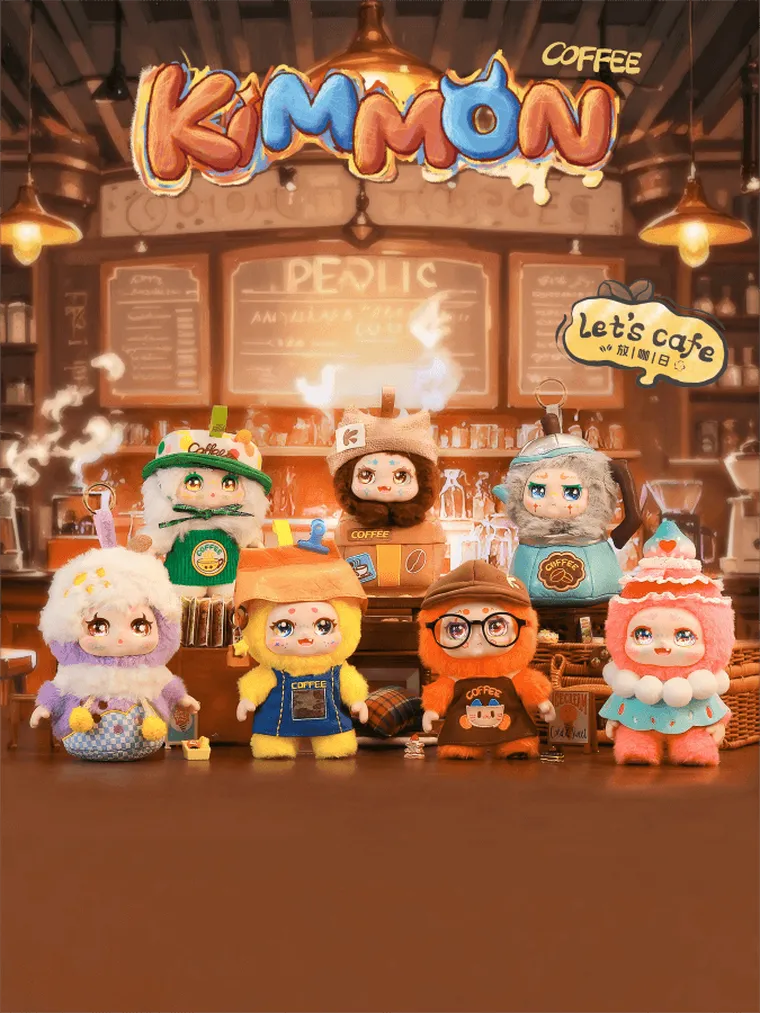 Kimmon, Let’s Cafe, jucarie de plus surpriza, 1 buc.