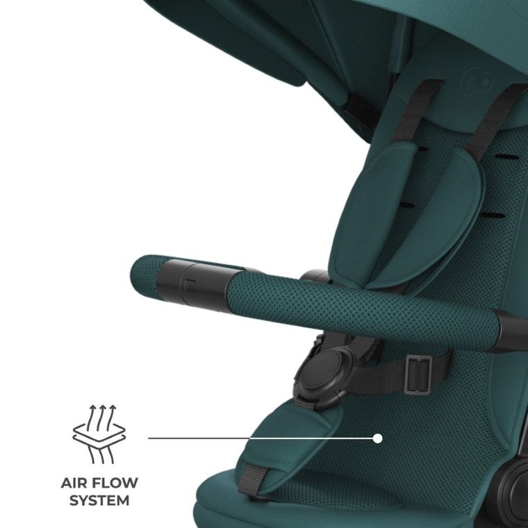 Kinderkraft, Aston 2 Plus, tricicleta 6in1, verde