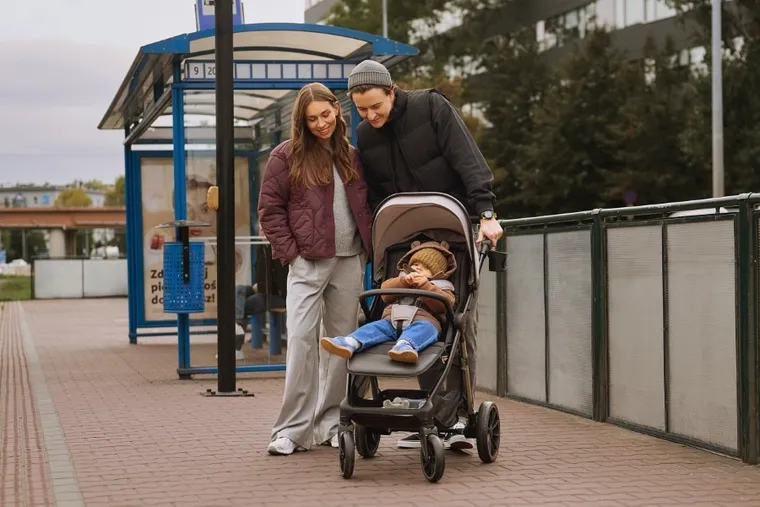 Kinderkraft, Grande 2, Carucior compact, Sand Beige