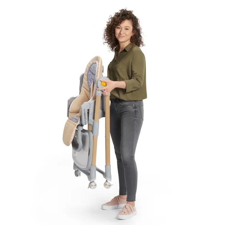 Kinderkraft, Lastree, scaun de masa, gri